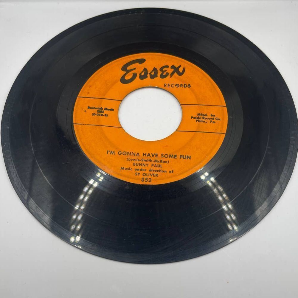 Essex Records Such a Night Bunny Paul Im Gonna Have Some Fun 7 inch‎